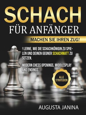 cover image of Schach für Anfänger